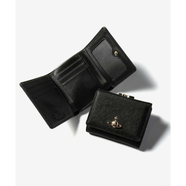 维维安·韦斯特伍德 Vivienne Westwood 5115002MW L001N L001N N402 三折钱包 女士钱包 小物 黑色 爆买