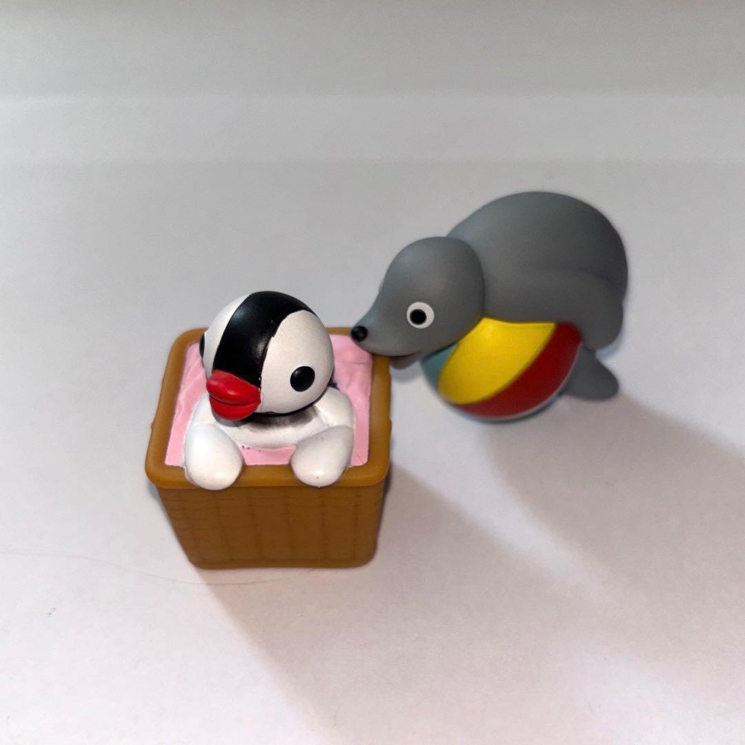 Pingu Soft Vinyl Collection Gachapon 2-Piece Set Pinga Robi