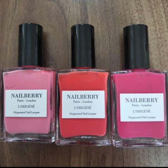 NAILBERRY 指甲油 美甲颜色 3件套