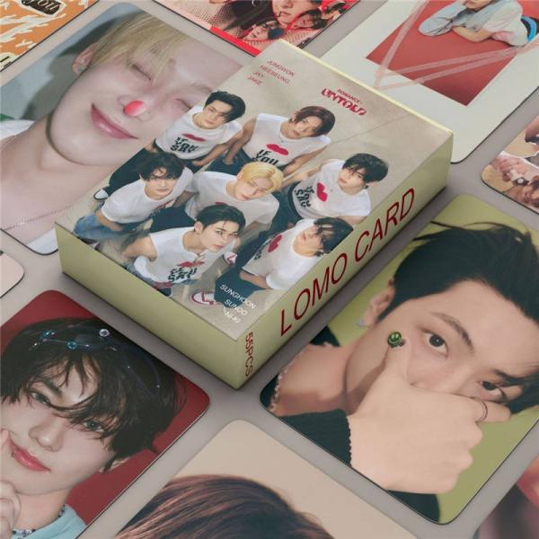 Enhypen商品照片卡55张套装特雷卡Enhypen照片全员照片卡K-POP韩国偶像ROMANCE: UNTOLD应援小物LOMO卡