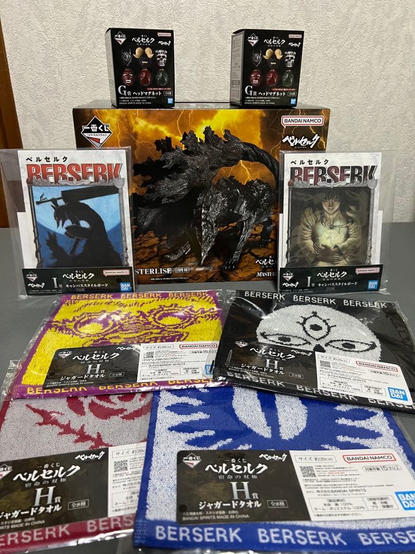 一番くじ 剑风传奇 宿命的双极 D赏 梦之兽 手办G、H、I赏 打包出售