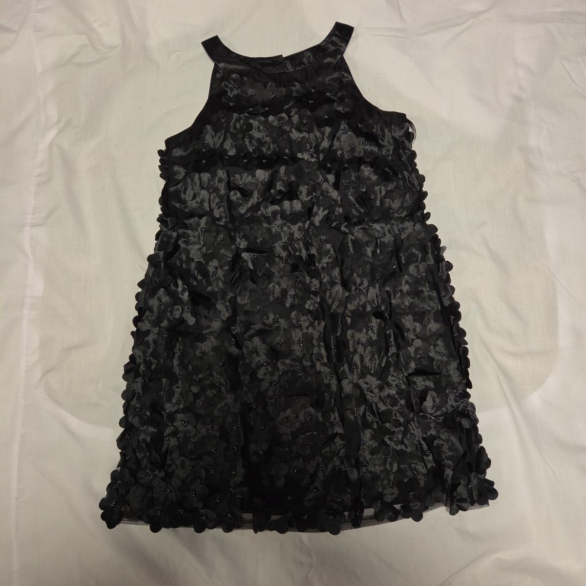 Biscotti 150礼服连衣裙派对发表会正式花主题美国品牌海外童装黑色