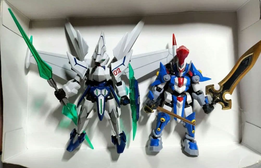 纸箱战机LBX奥迪恩MarkII & 阿基里斯D9