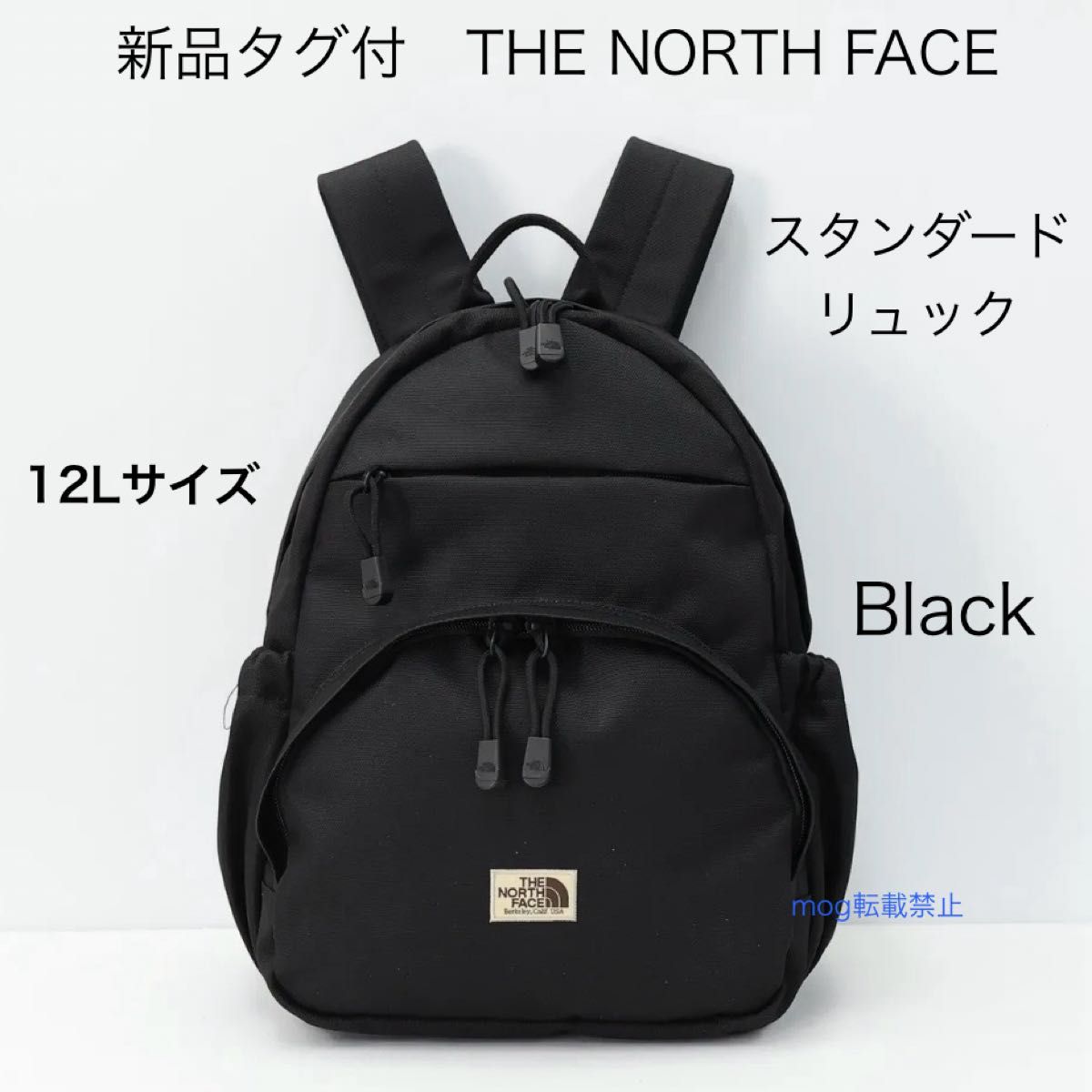 THE NORTH FACE 全新带吊牌 北面 标准款 双肩包 12升 黑色