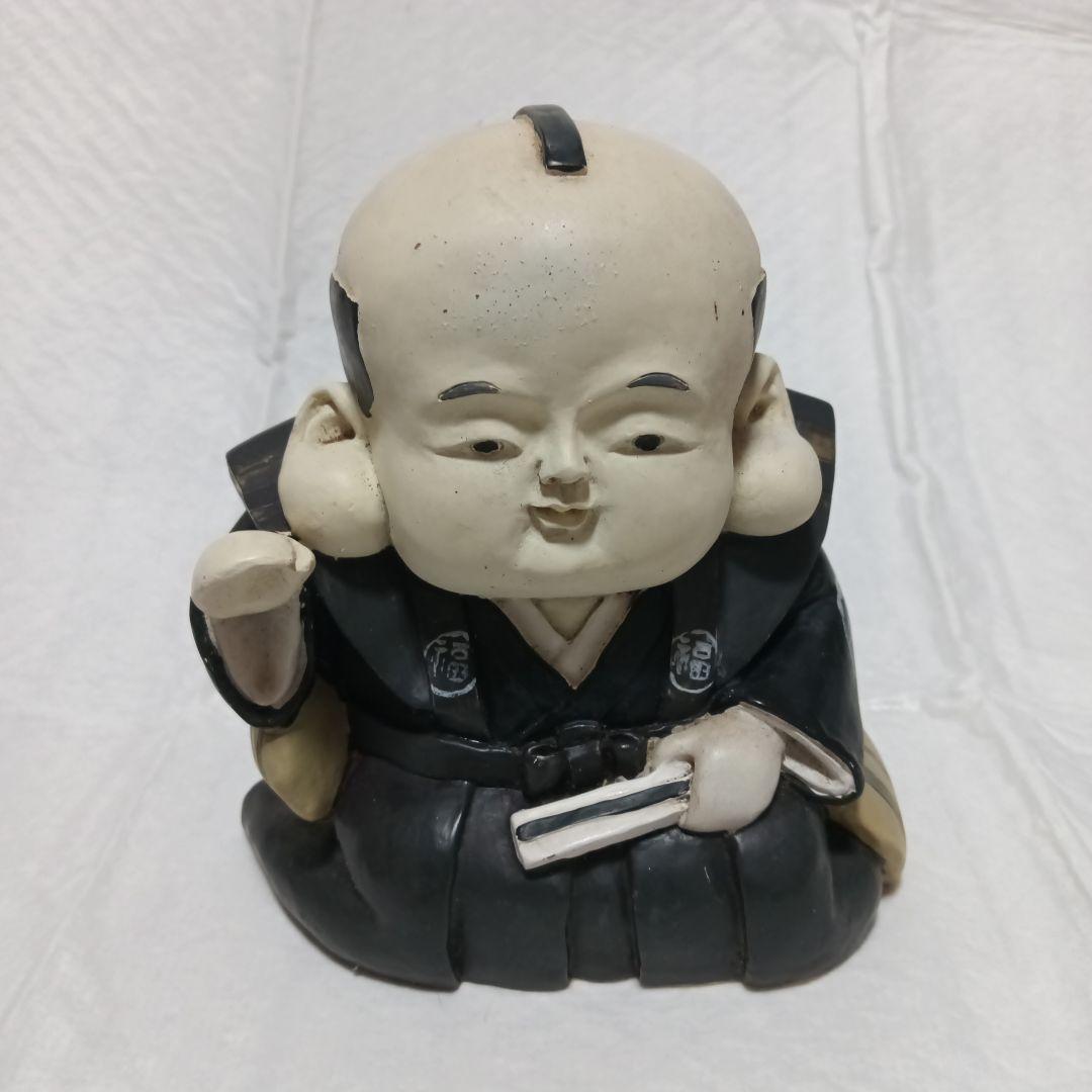 福助人形 陶瓷摆件 吉祥春画