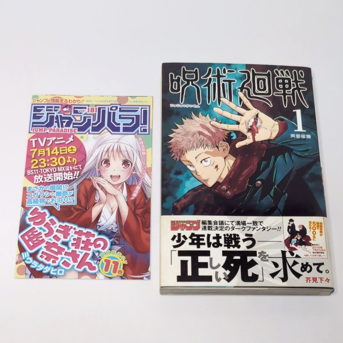 咒术回战 第1卷 初版 带书带 赠跳跳漫画周边