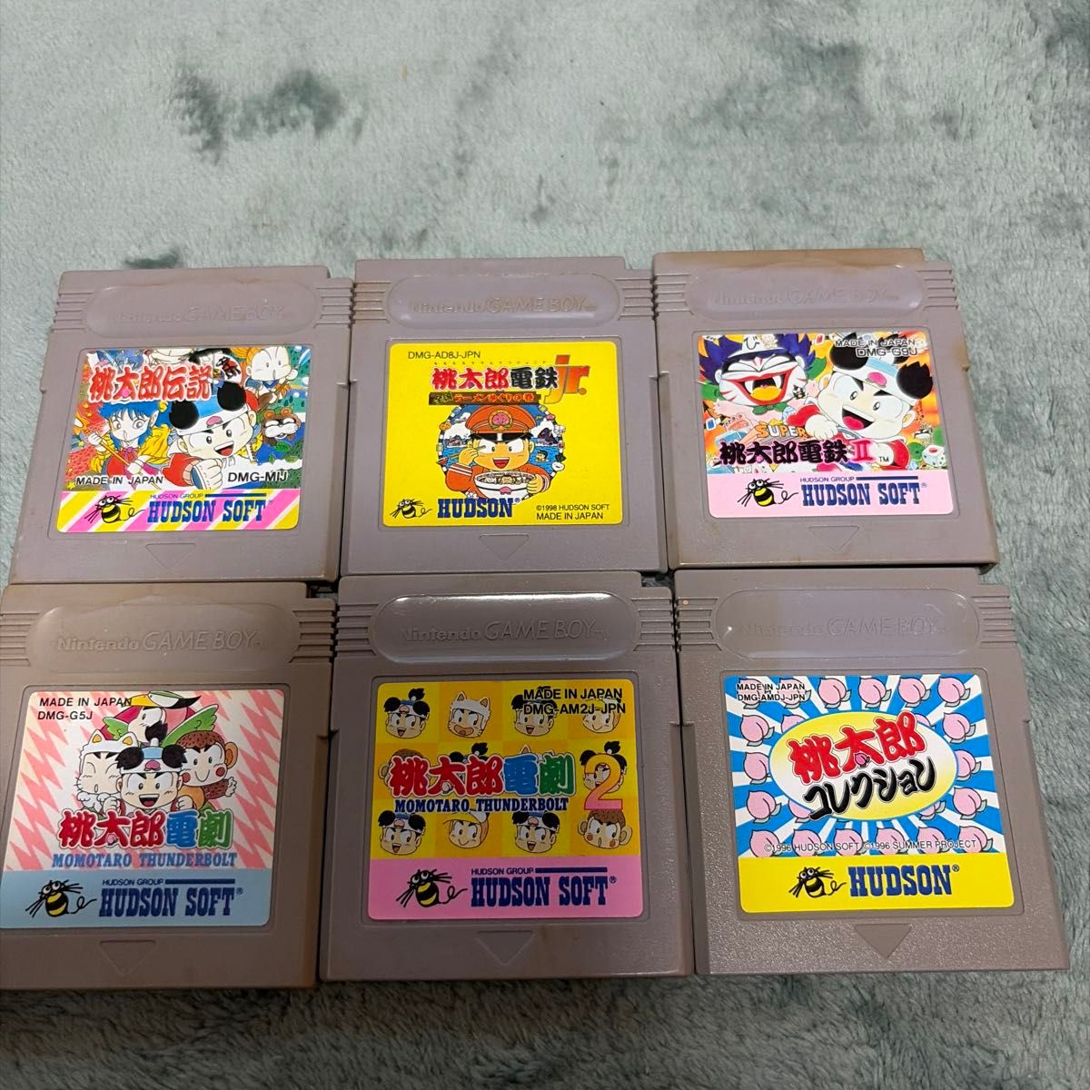 ゲームボーイ ソフト 桃太郎伝説 桃太郎電鉄Jr. 桃太郎電鉄II 桃太郎電鉄2 桃太郎コレクション 6本セット