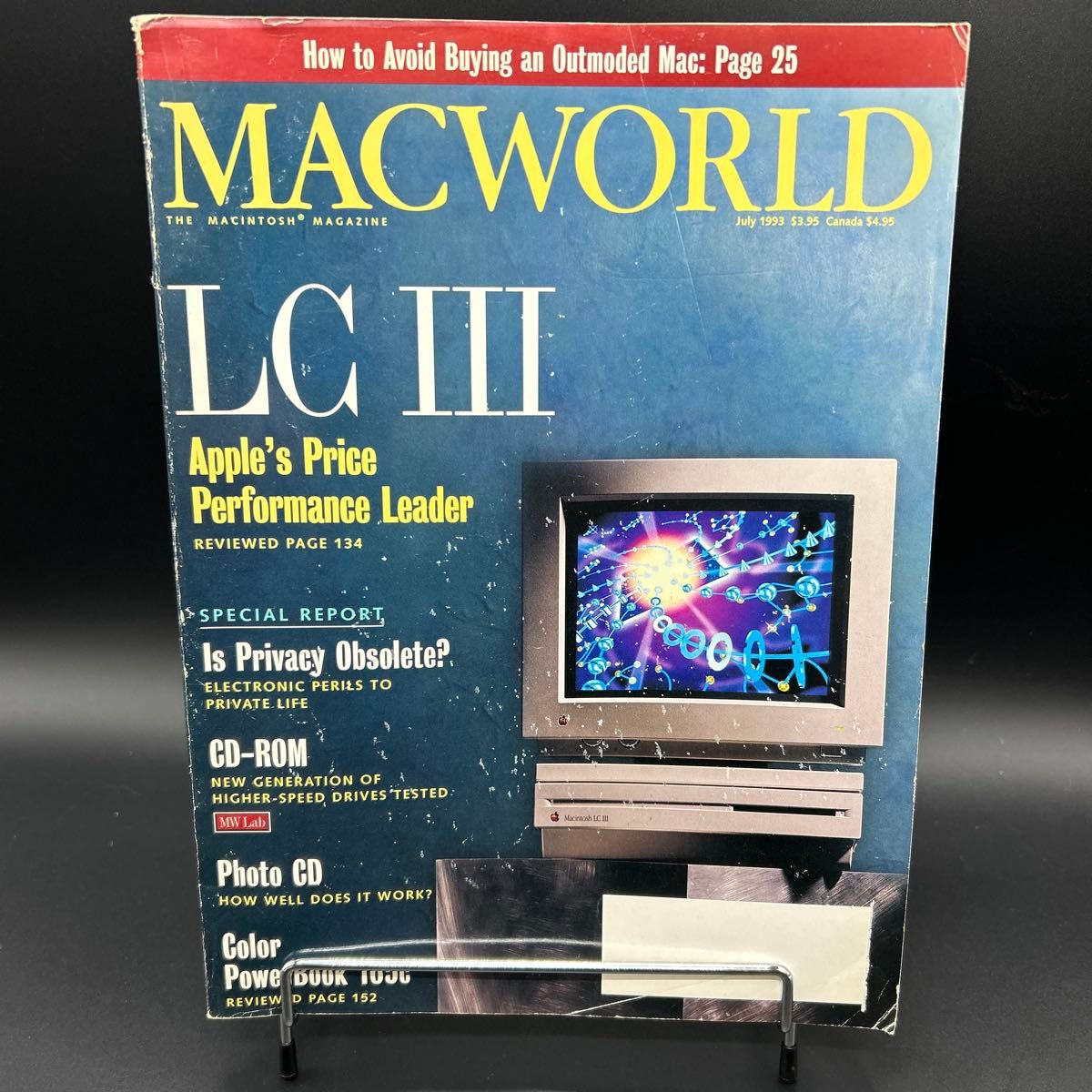 英文杂志 Macworld 1993年7月号