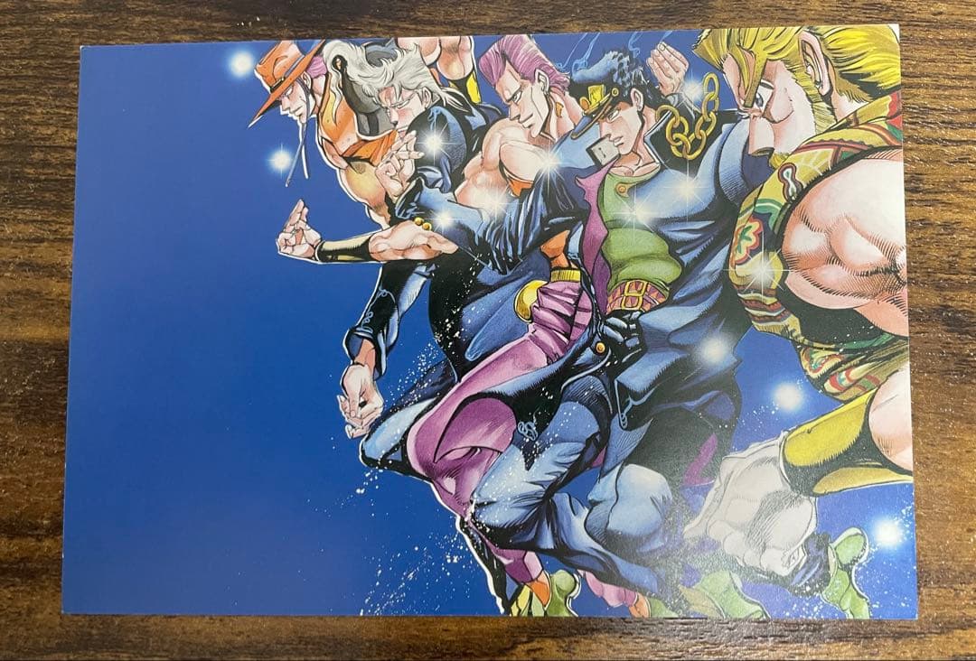 Jojo的奇妙冒险明信片30周年纪念