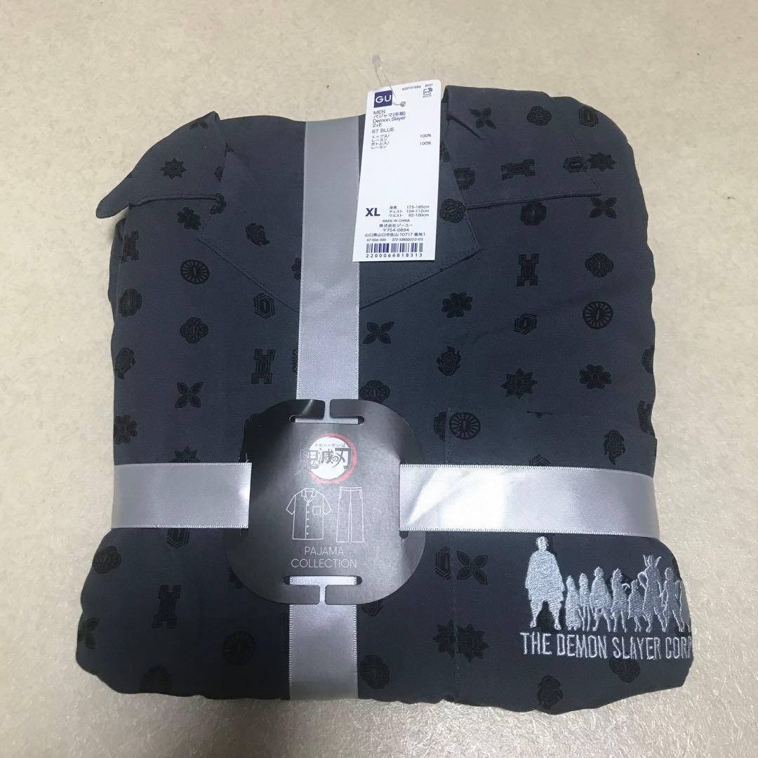 【鬼灭之刃】睡衣上下套装 XL【GU】全新带吊牌 柱 9人 刺绣