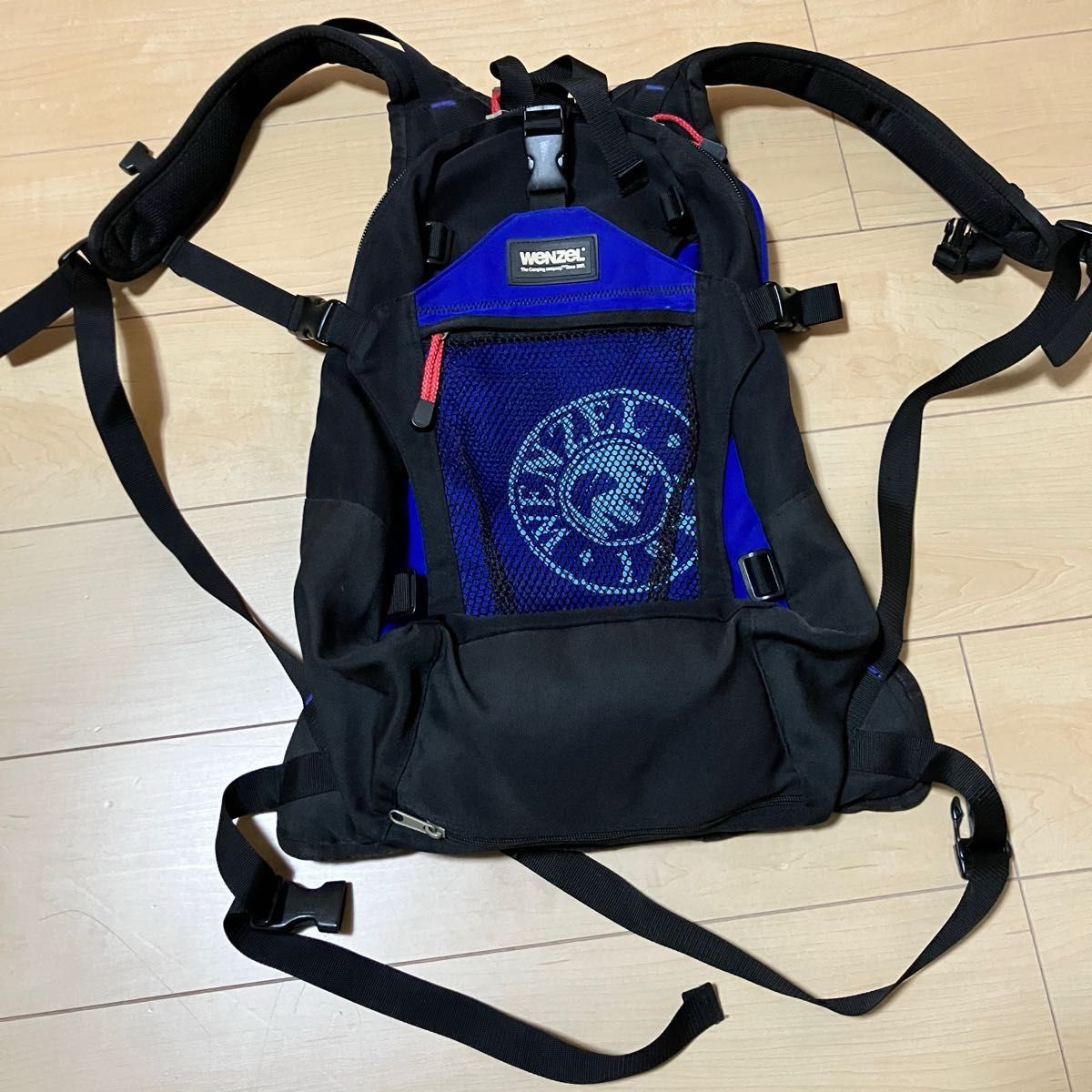 WENZEL Backpack, Blue/Black