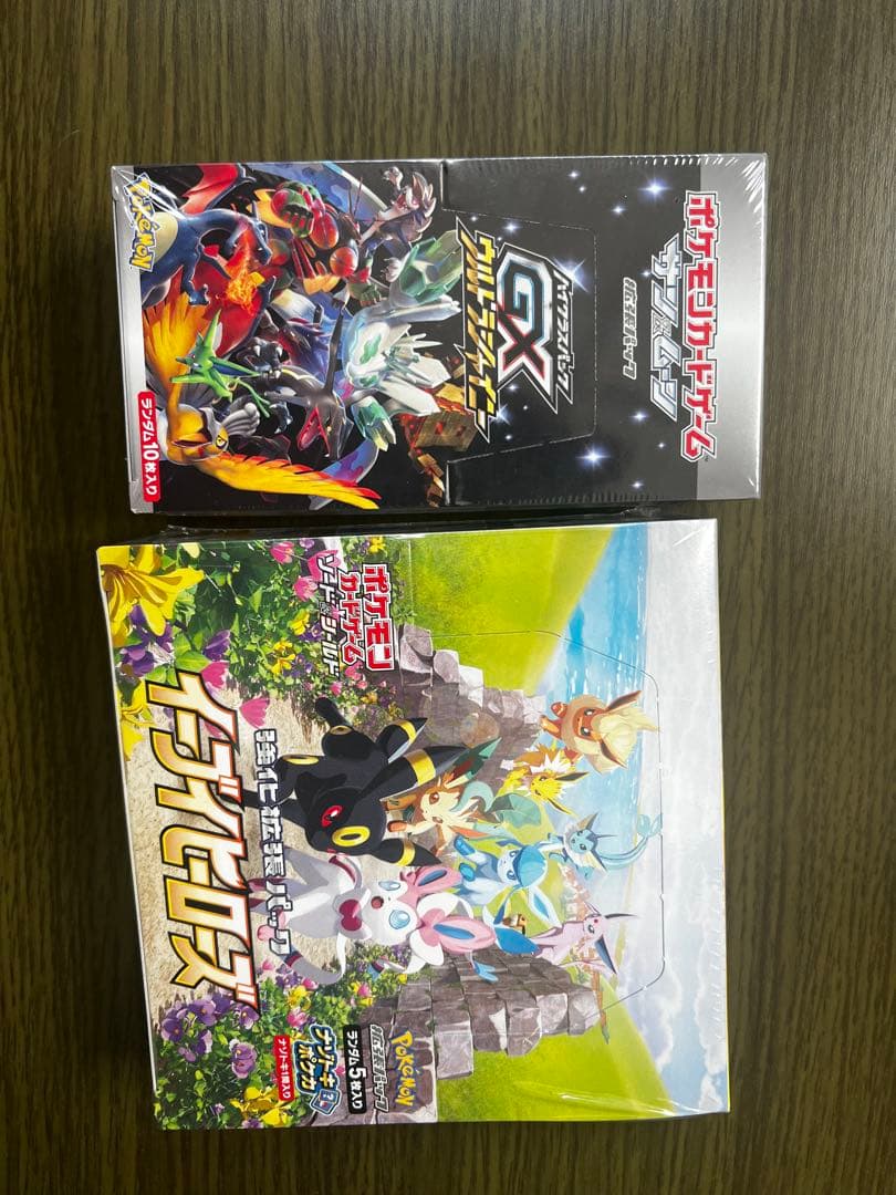 宝可梦卡牌 伊布英雄 超闪卡 未拆封