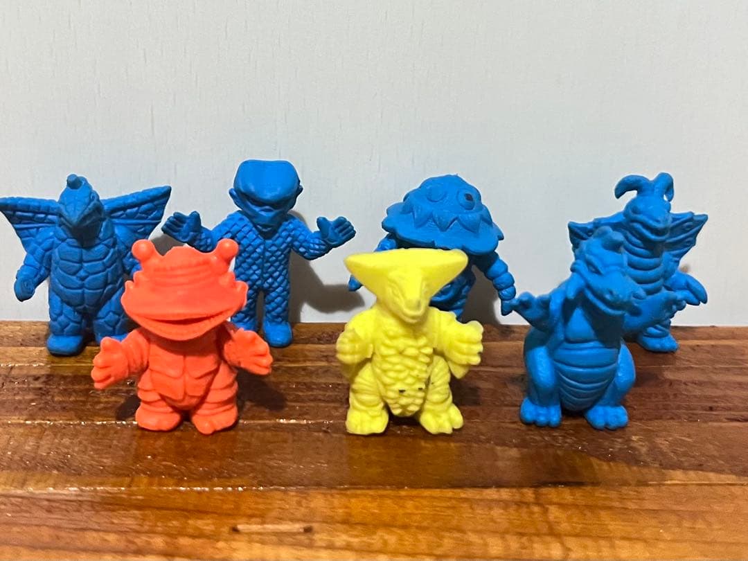 ウルトラマン 怪獣消しゴム 7体セット 昭和レトロ