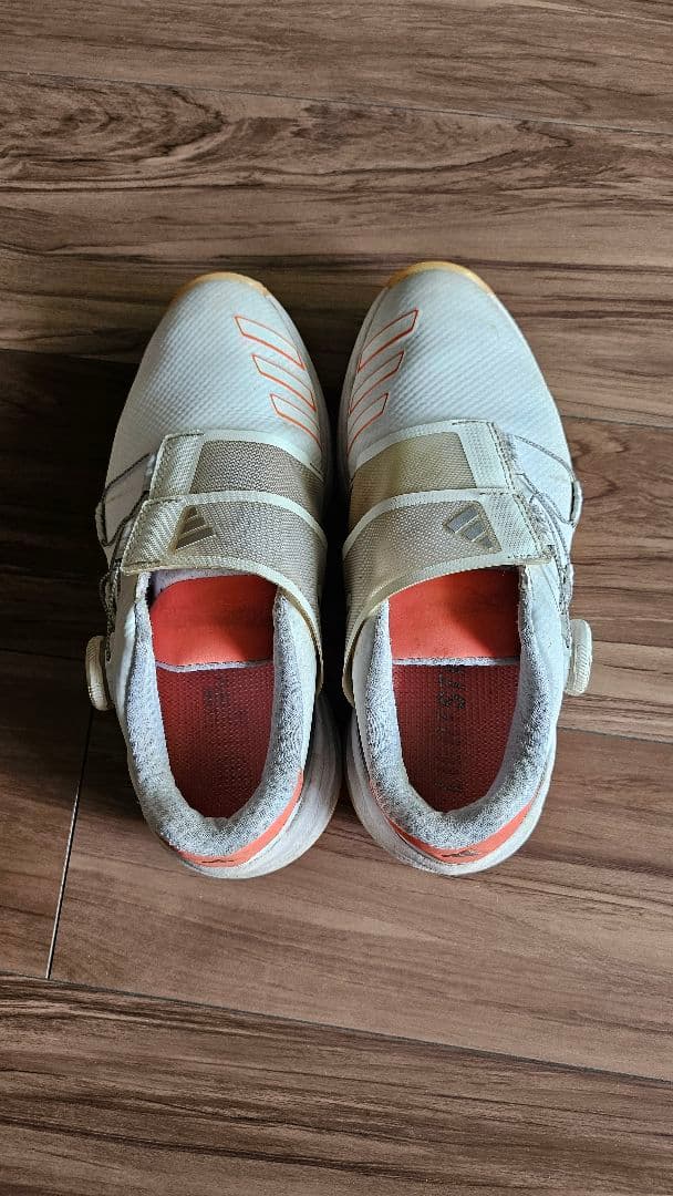 最终降价！adidas BOA 22.5cm 高尔夫球鞋 HP2225