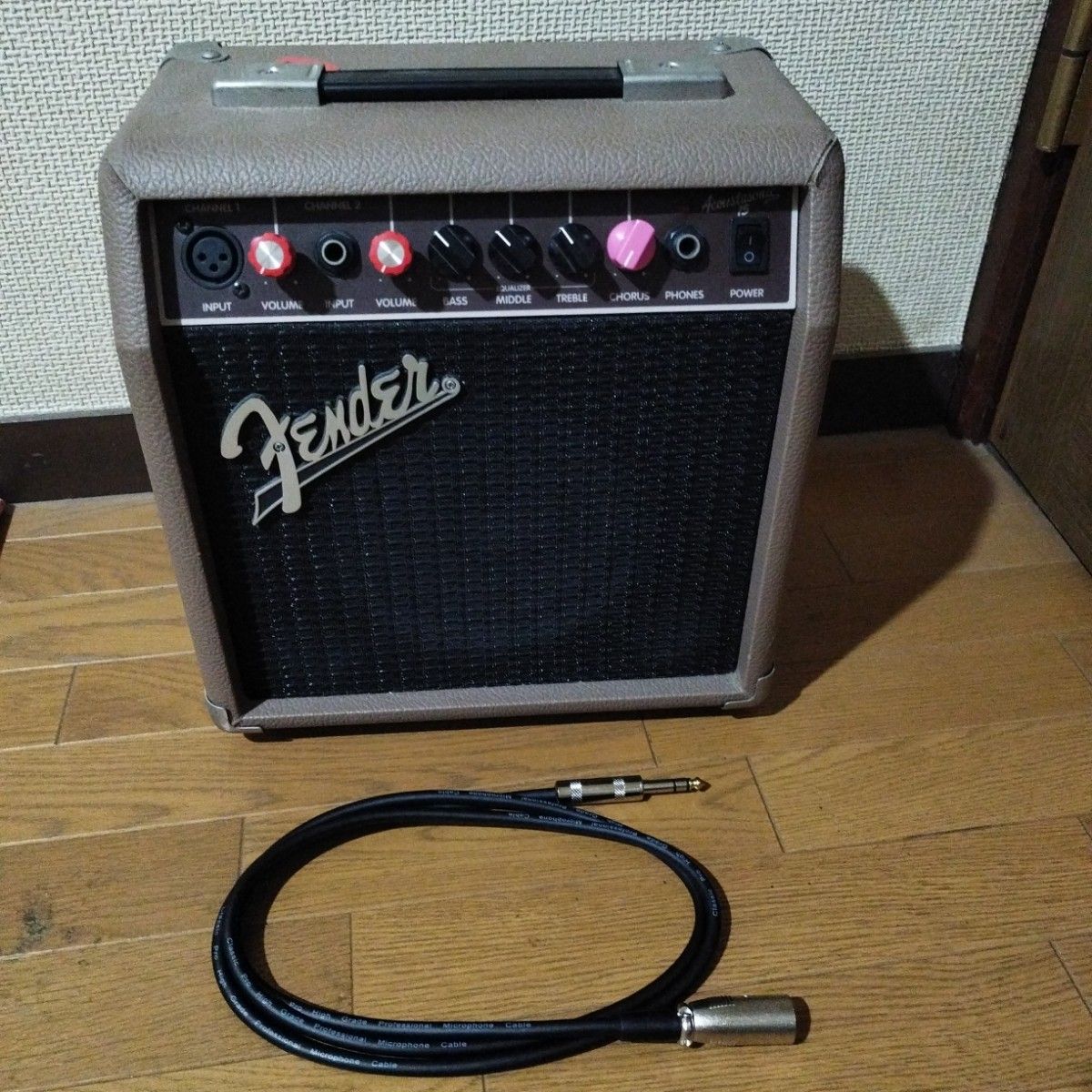 适用于电箱吉他的吉他放大器 Fender Acoustasonic15 费尔南德斯 原声吉他放大器 也适用于电吉他