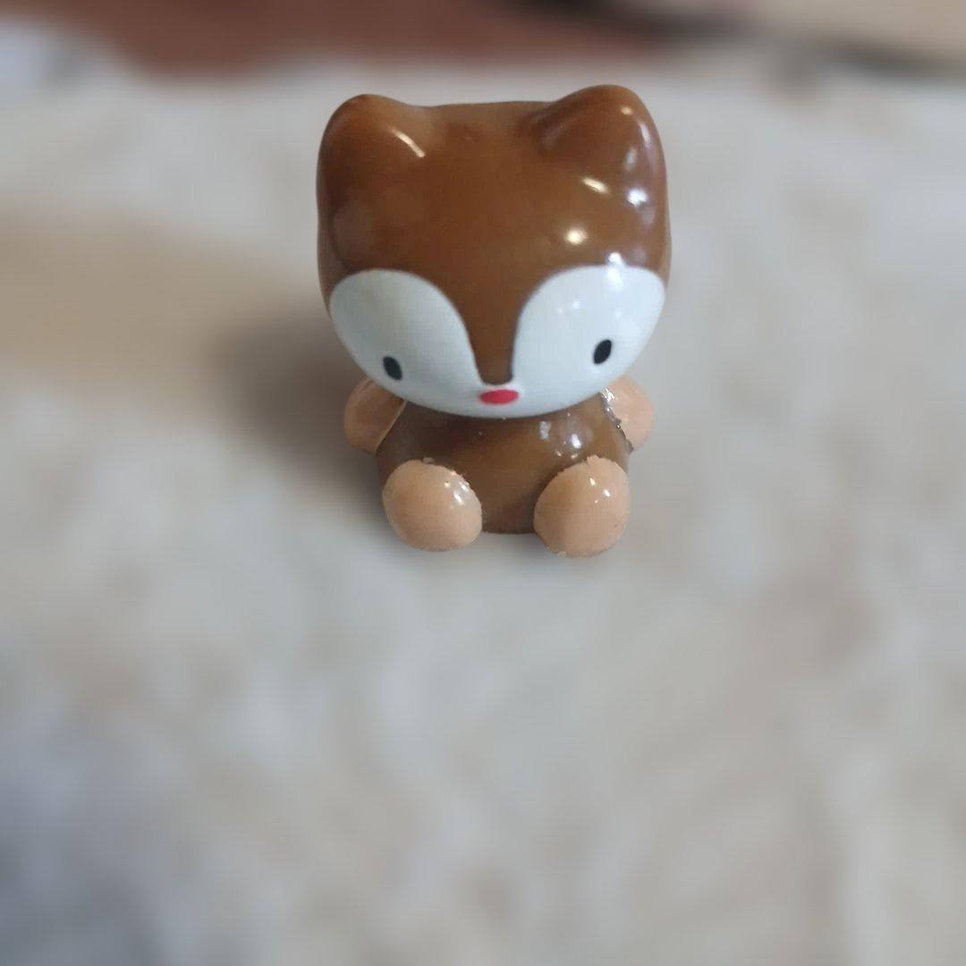 Tarai Guma no Laundry Miniature Soft Vinyl Figure Animal Finger Puppet