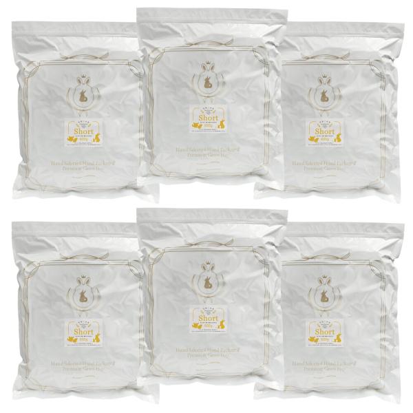 令和7年産 スーパープレミアムホースチモシー ショート チャック袋 3.6kg(600g×6袋) お一人様1点限り うさぎ 小動物 牧草
