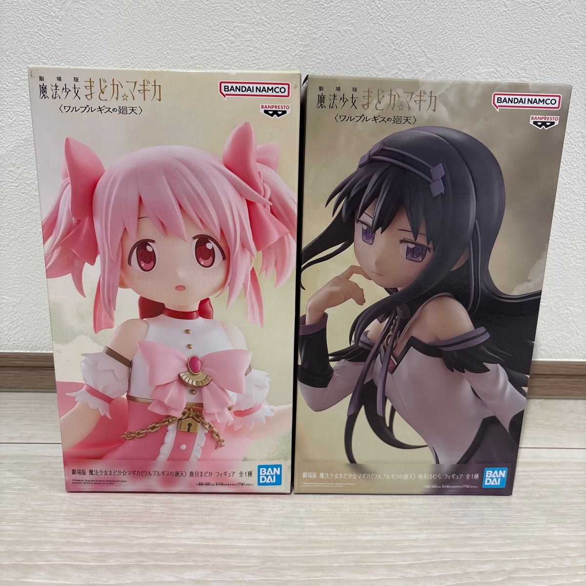 Theatrical Version Madoka Magica Walpurgis no Kaiten Madoka Kaname Homura Akemi Figure 2-Type Set