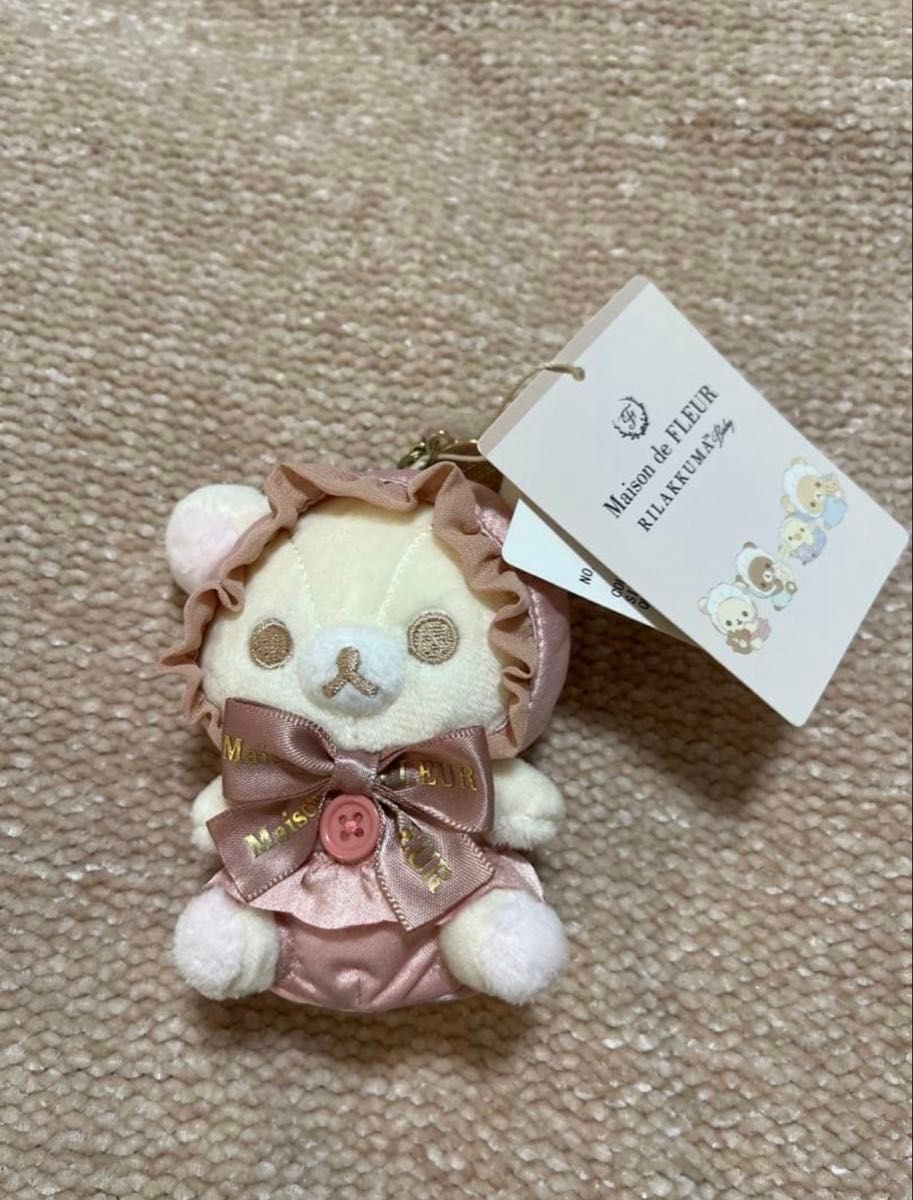 Maison de FLEUR科利拉克马包毛绒玩具