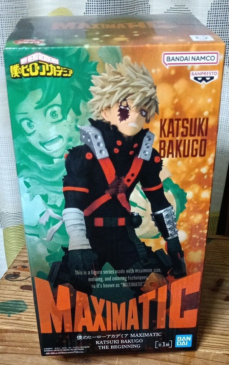 My Hero Academia MAXIMATIC Figure Katsuki Bakugo THE BEGINNING