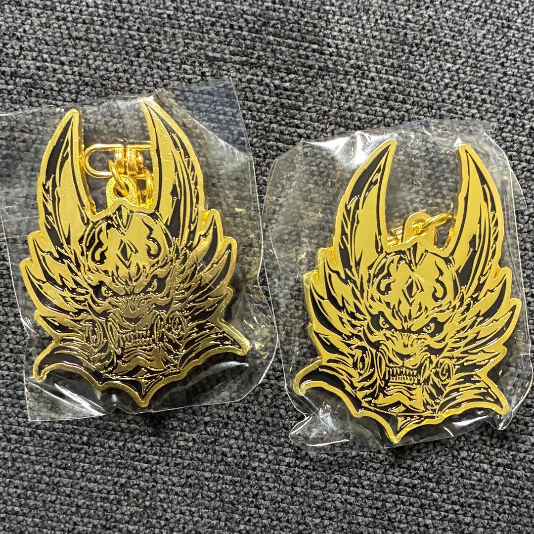 Garo 2 Garo Garo Gold Metal Keychain Gacha Gacha Golden Knight