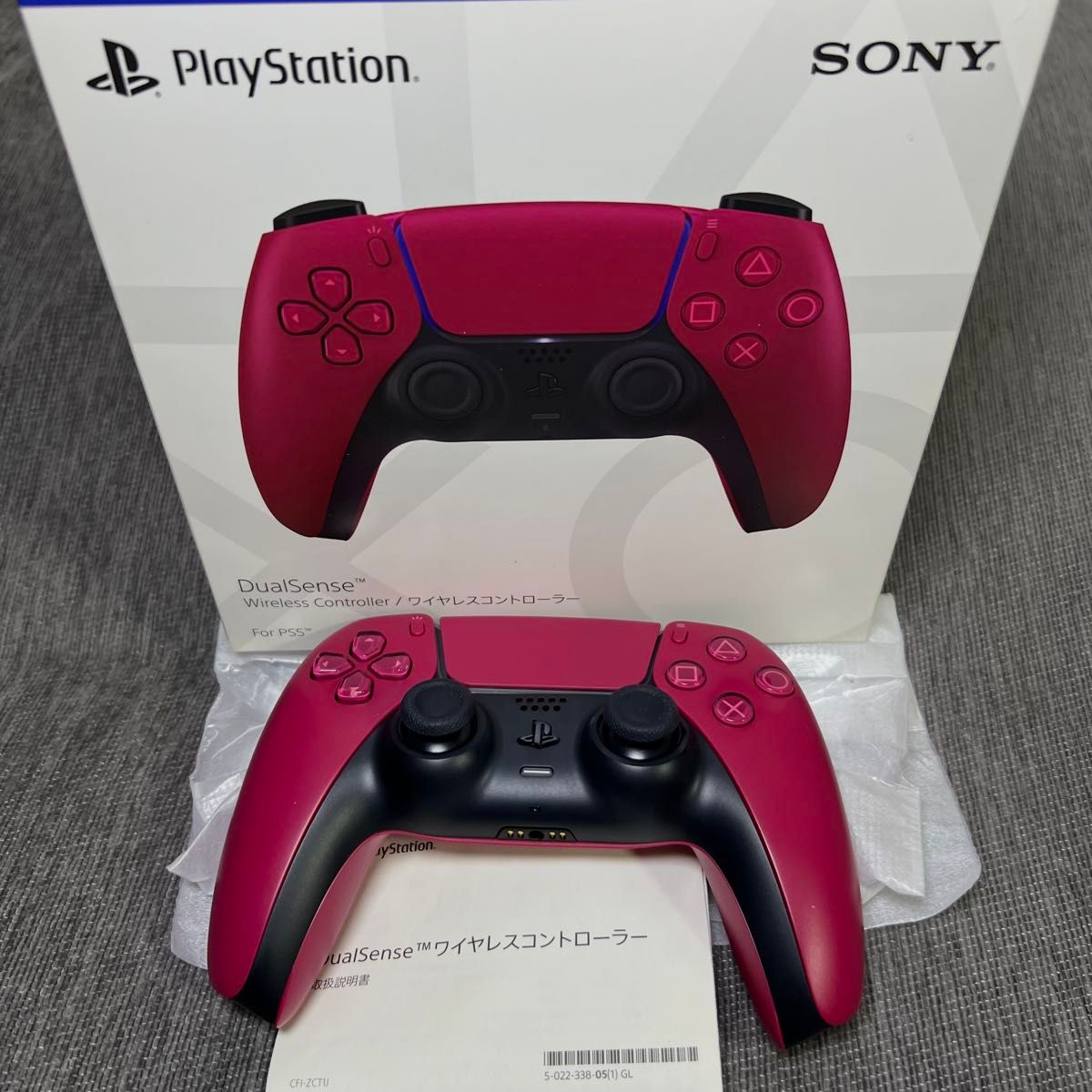 美品★原装PS5 DualSense无线控制器★宇宙红