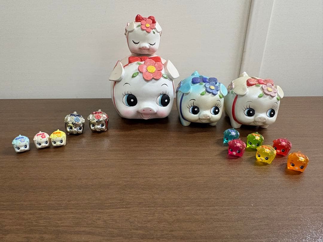 Retro Pig Piggy Bank Ornament Bundle Sale