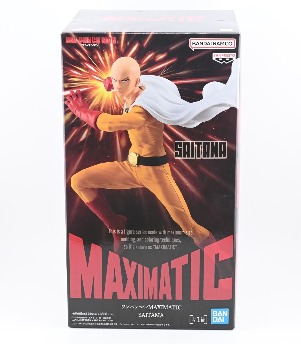 【未拆封纸箱发货】一拳超人 MAXIMATIC THE SAITAMA 手办 万代