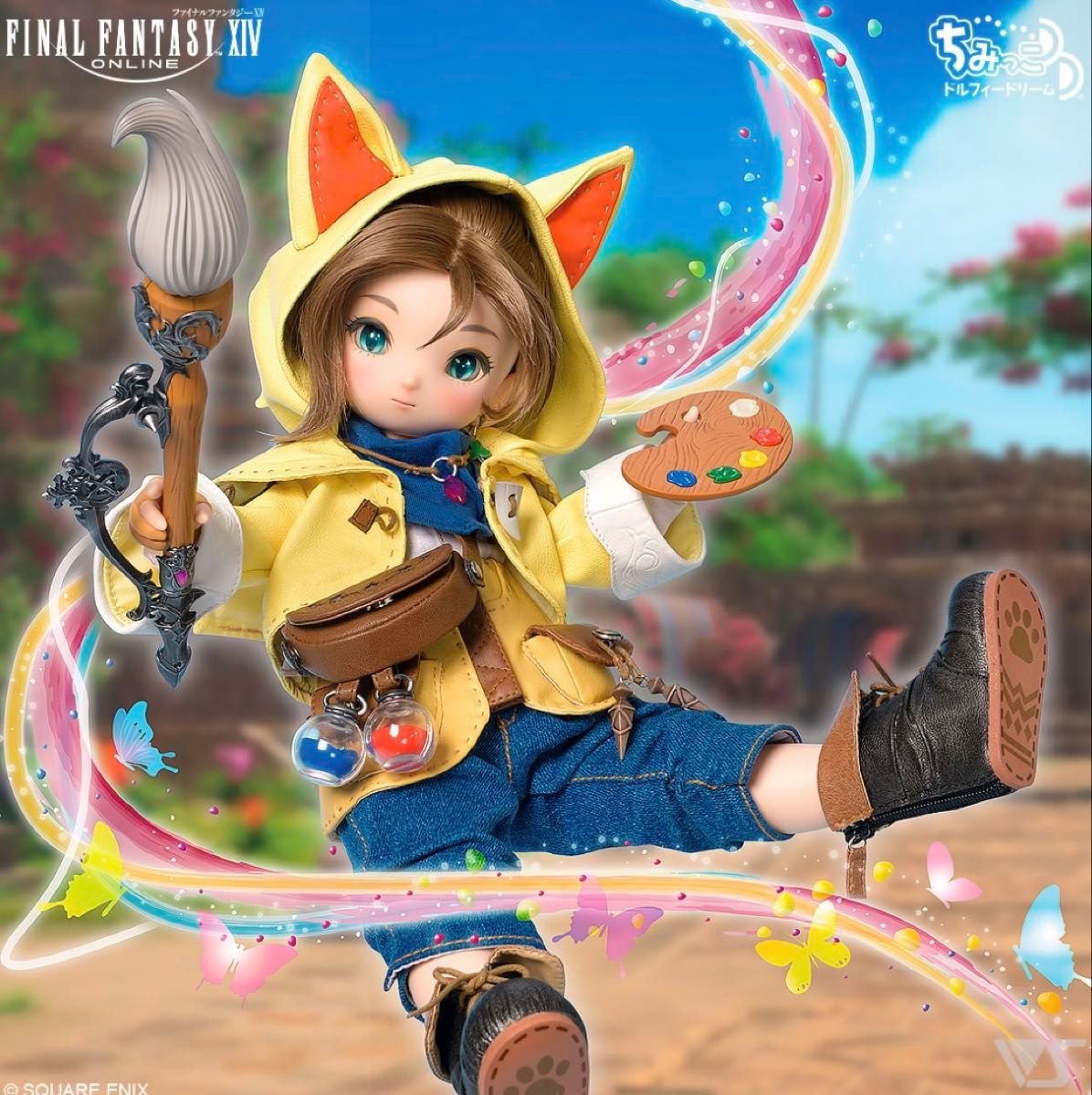 ボークス ちみっこDD「クルル」FF14 × ドルフィードリーム  Volks ドルパ 京都21 Krile