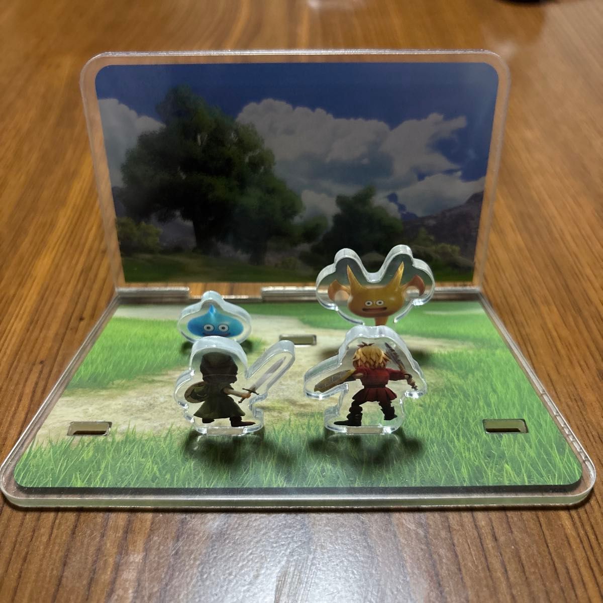 Dragon Quest Acrylic Diorama Stand Slime Adventurer Figure