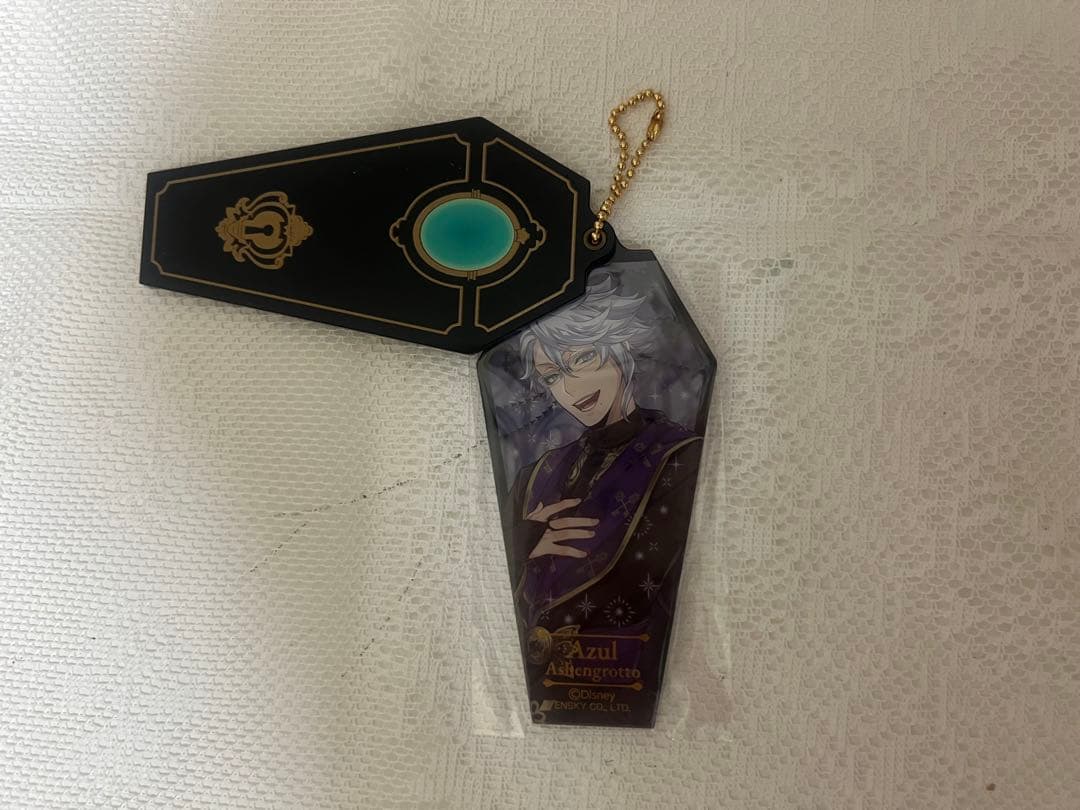 Disney Twisted-Wonderland Casket Acrylic Keychain Azul