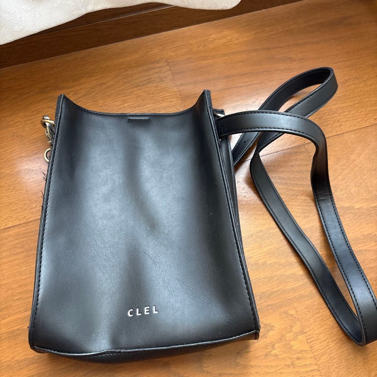CLEL 单肩包 黑色 迷你包