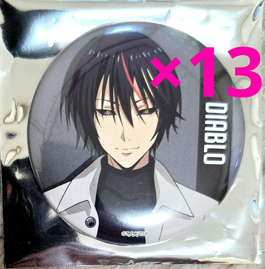 Tensei Shitara Slime Datta Ken Diablo Enamel Pin Badge 13 Pieces Don Quijote Collaboration Casual Wear Primal Black Noir