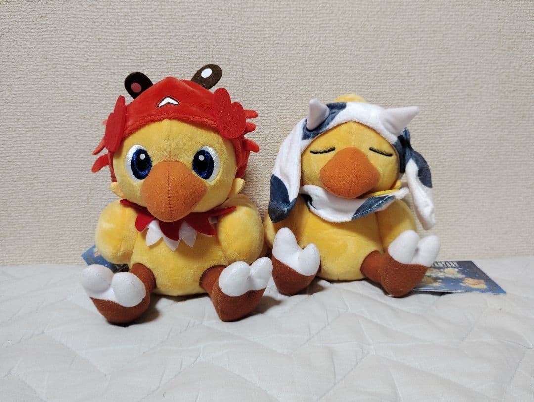 最终幻想 星座 chocobo 毛绒玩具 蟹座・金牛座 全新带吊牌