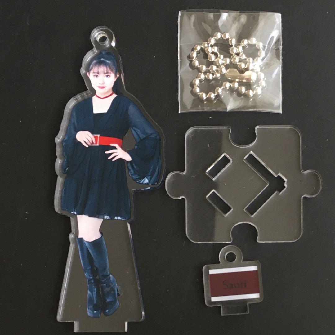 Tsubaki Factory Saori Onoda Figure Stand Keychain Hello Pro Maruwaka