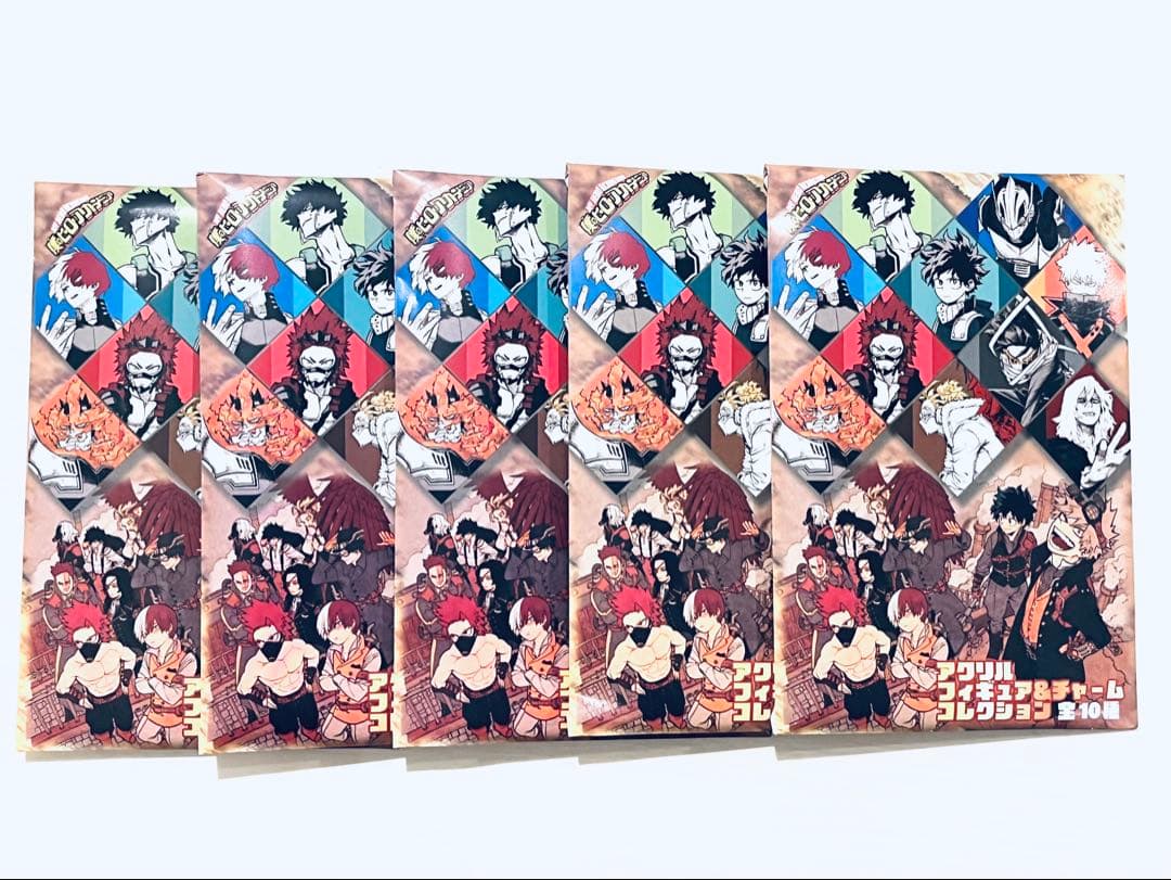 My Hero Academia Acrylic Figure & Charm Collection Vol. 1 Sealed 5-Piece Set