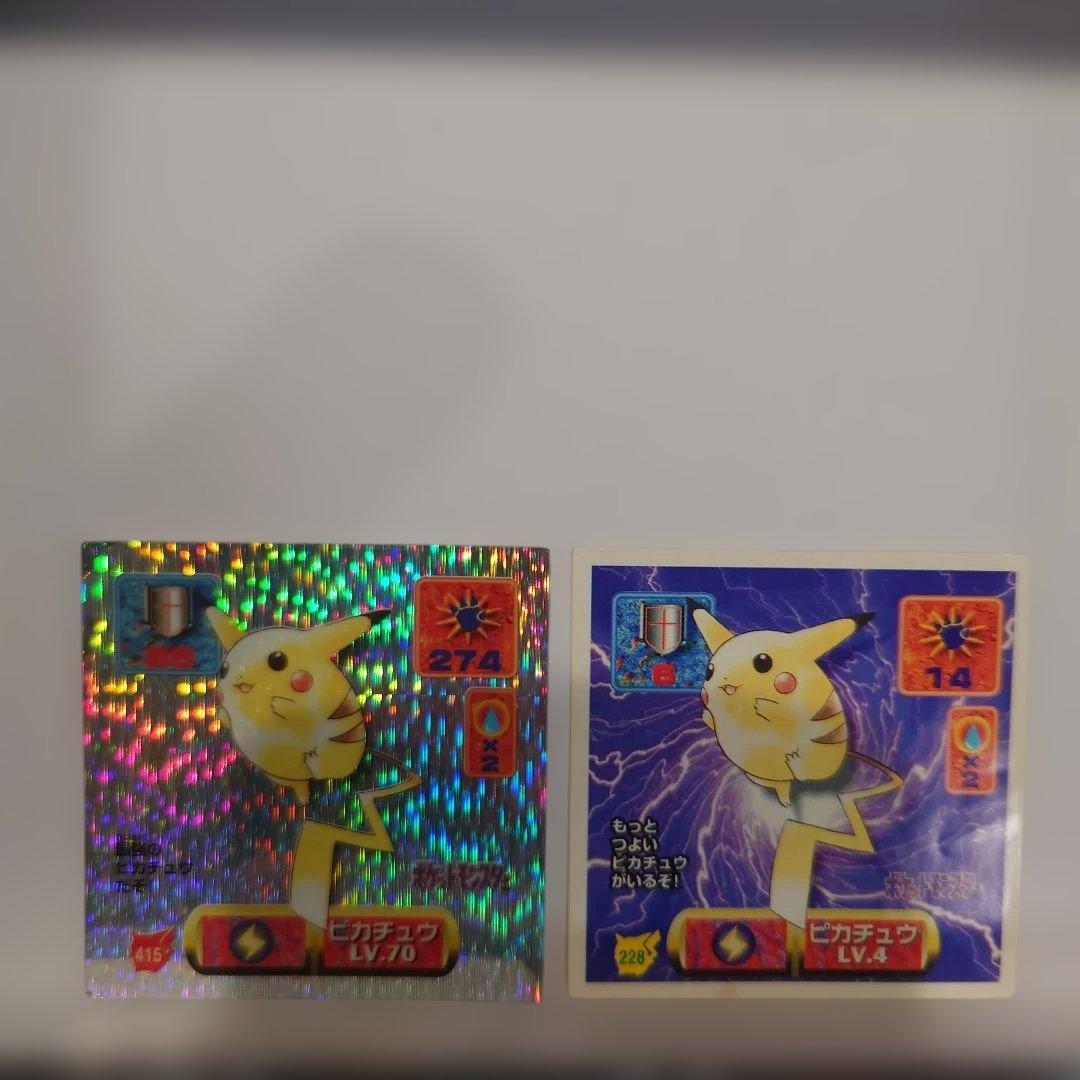 非卖品 宝可梦贴纸烈传 皮卡丘套装 闪亮贴纸