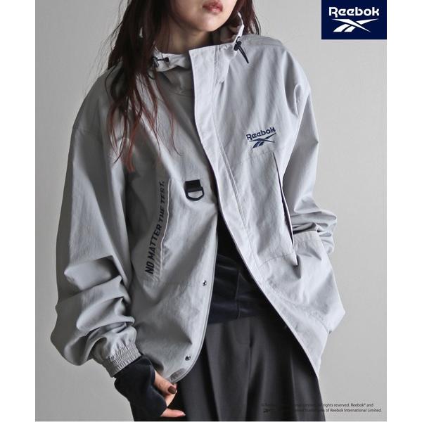 山地派克风衣 防风夹克 「Reebok/锐步」 特别款 小矢量刺绣尼龙山地派克风衣 女款 男款