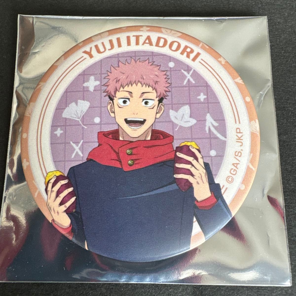 Jujutsu Kaisen Yuji Itadori Can Badge YUJI ITADORI Don Quijote Roasted Sweet Potato