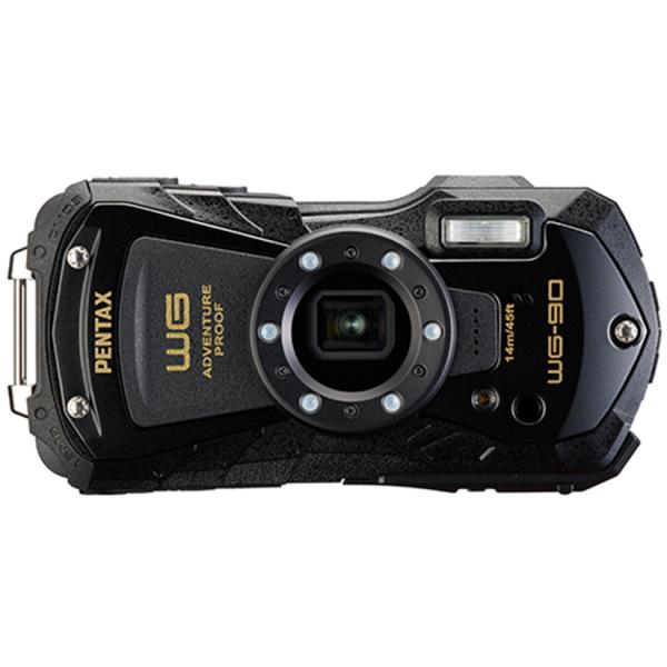 PENTAX ペンタックス PENTAX WG-90 ブラック 防水コンパクトデジタルカメラ