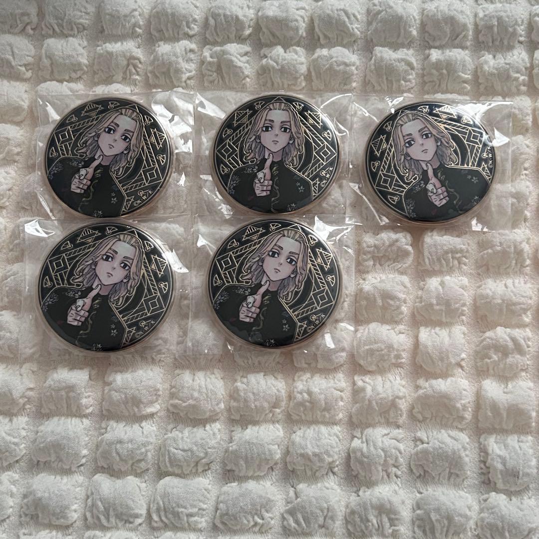 Tokyo Revengers Manjiro Sano Can Badge 5-Piece Set