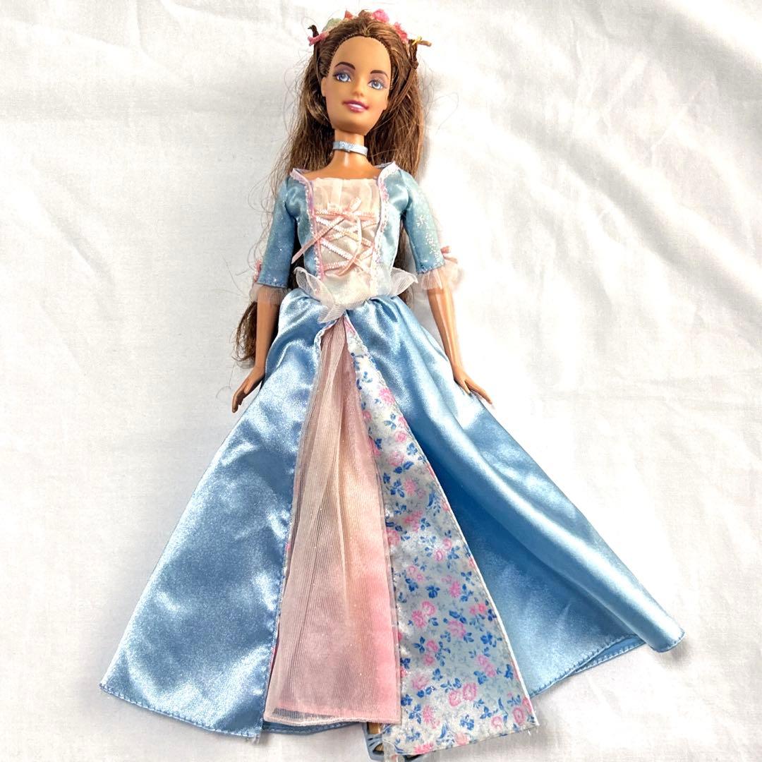 降价中!BARBIE 芭比娃娃 公主与村姑 艾丽卡 稀有版 平成
