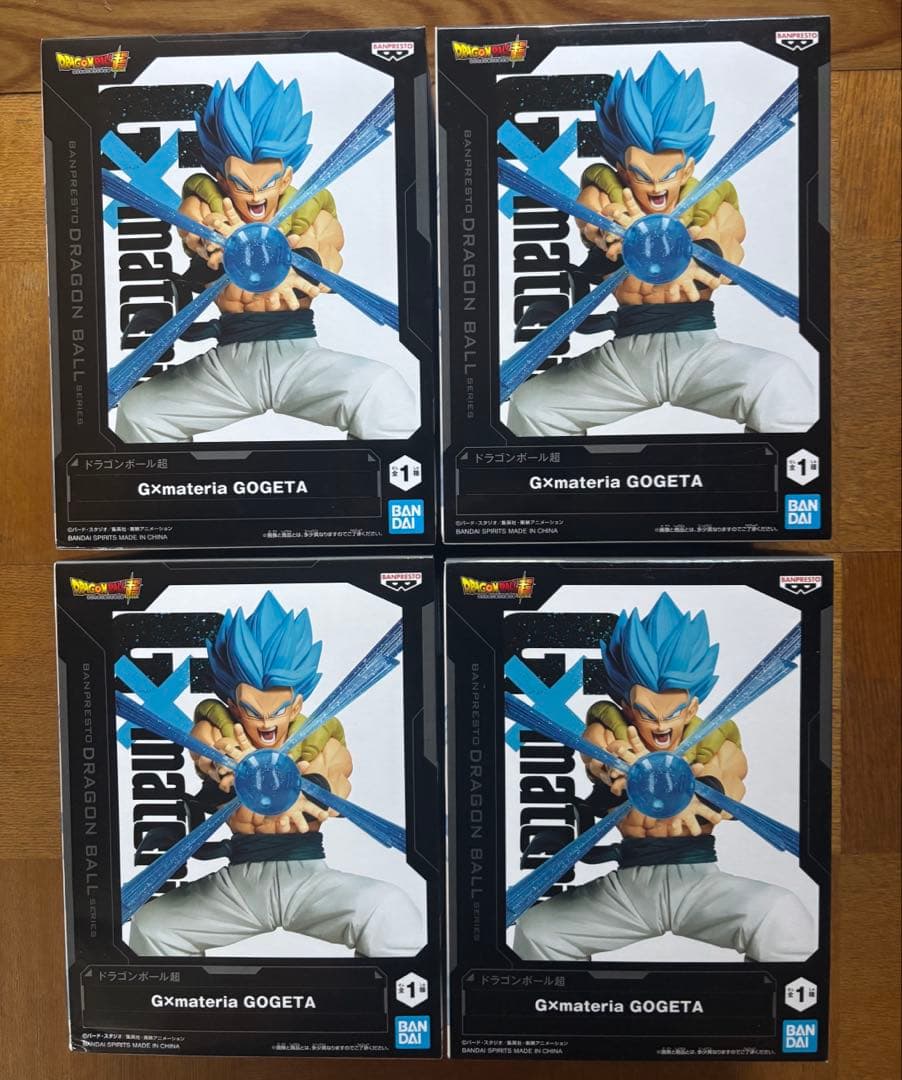 Dragon Ball Super G×materia GOGETA Figure 4-Piece Set