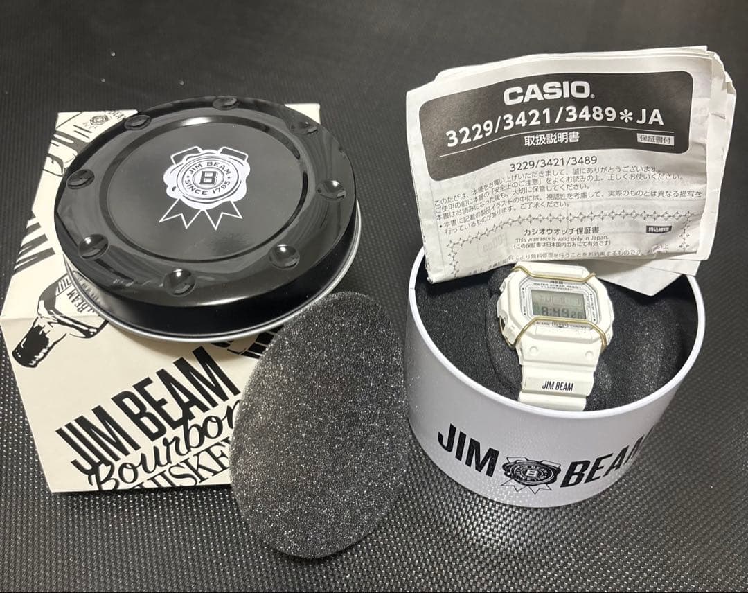 [One Piece] CASIO G-SHOCK × JIM BEAM Limited Collaboration Unused