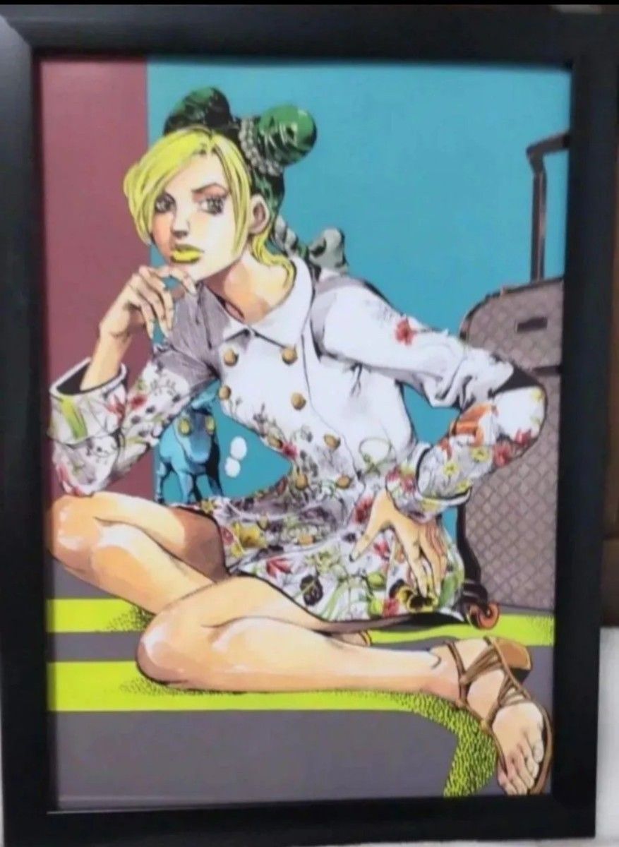 【37B】jojo的奇妙冒险 × GUCCI合作空条徐伦 · 布查拉蒂 · 阿巴基奥【A4 · 双面海报 · 额1张附带】