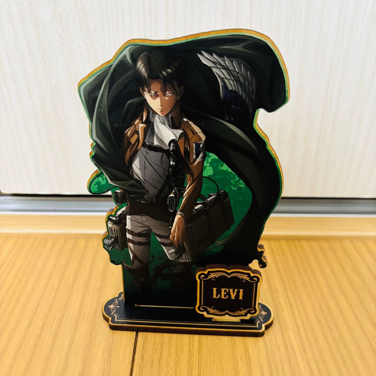 Attack on Titan Levi Acrylic Stand Captain Levi Wooden