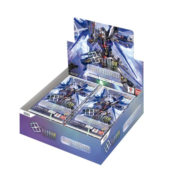 高达卡游戏助推器包Freedom Ascension GD05 BOX 24包装万代BANDAI TCG特雷卡