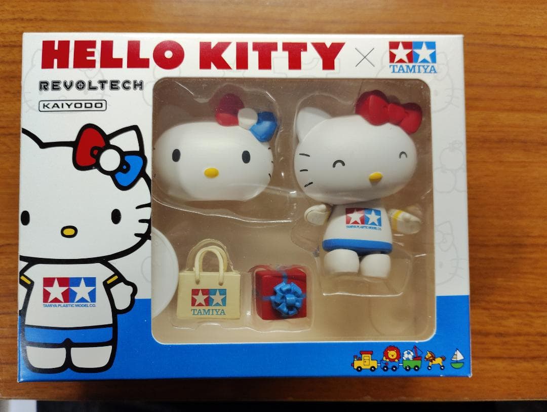 Revoltech Hello Kitty x Tamiya Collaboration Model