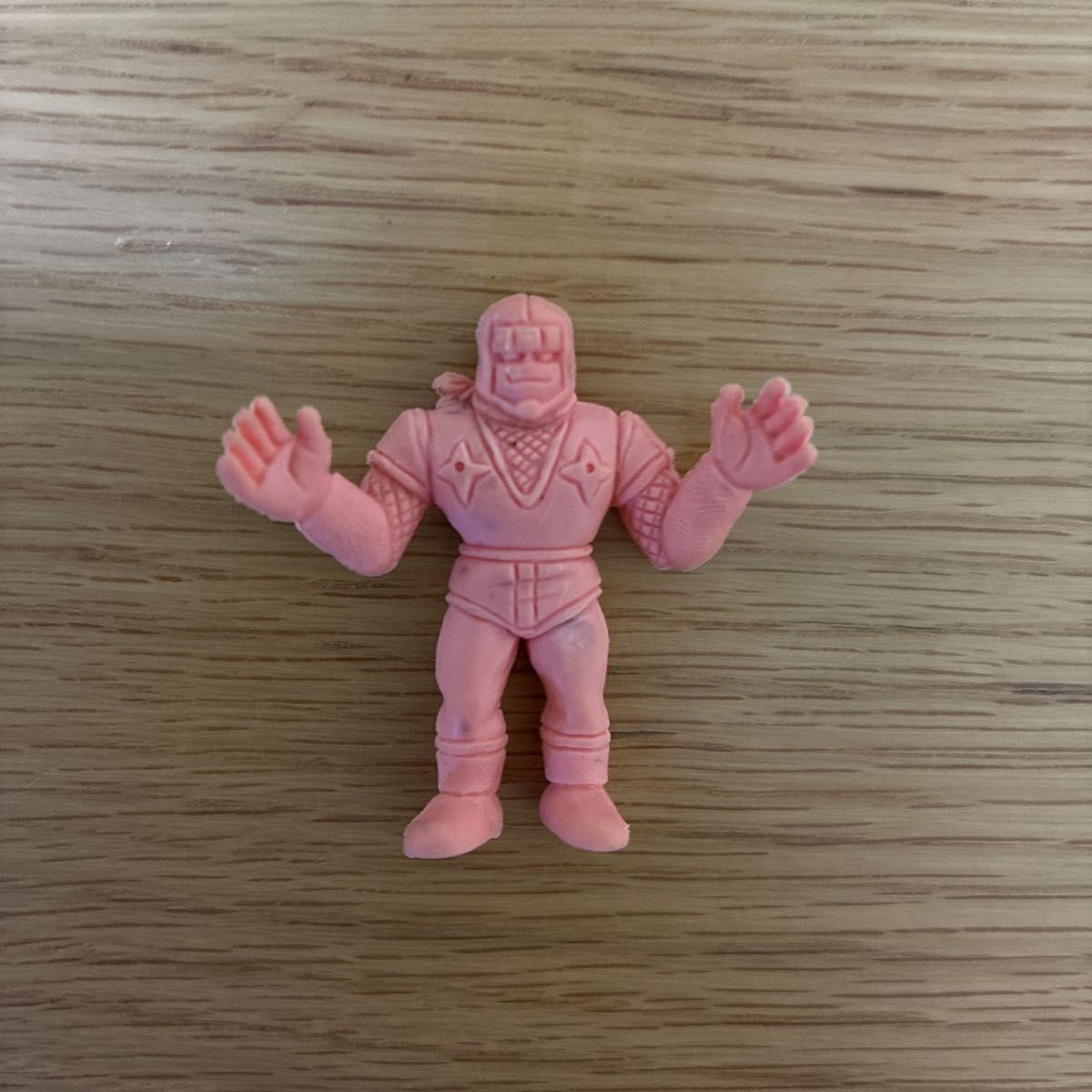 バンダイ キン肉マン キン消し パート2 No.029 ザ・ニンジャ 肌色  ペールオレンジ 当時物【複数落札 値引】