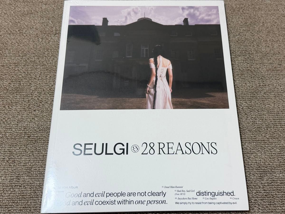 RedVelvet 红色女孩 涩琪 28reasons CD 全新未拆封